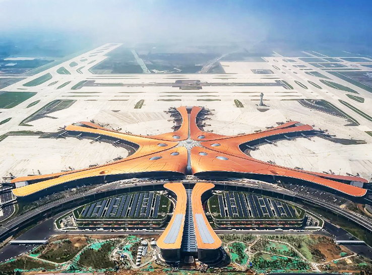 2016年北京大興国際空港第一期給水パイプライン建設