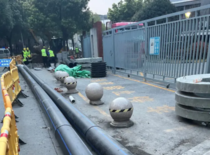 HDPE パイプは江陰市の水道供給の変革を支援し、安全で効率的な都市の「ライフライン」の構築を支援します